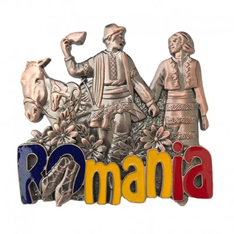 Tarani romania, magnet din metal, model 943h